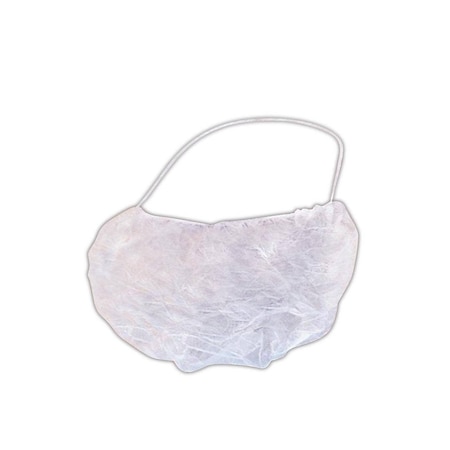 Magid EconoWear Polypropylene Beard Cover, 100dispenser, 100PK BC924